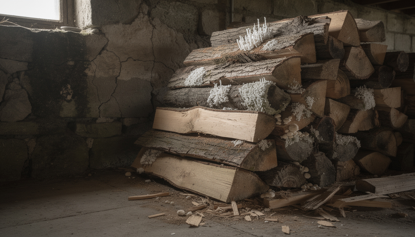 découvrez comment identifier rapidement la mérule sur votre bois de chauffage et les méthodes efficaces pour la traiter afin de protéger votre maison des dommages.