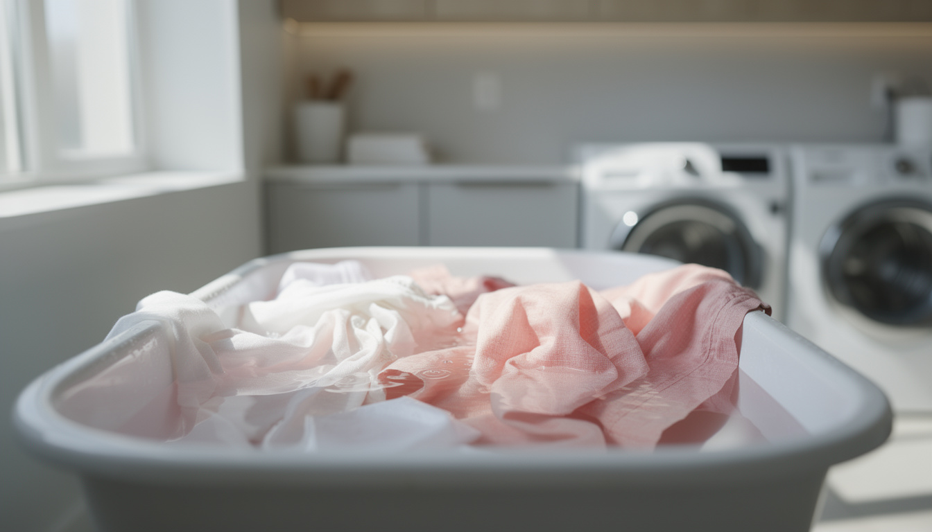 découvrez des astuces efficaces pour récupérer votre linge blanc déteint en rose sans abîmer les tissus, et redonnez-leur leur éclat d'origine facilement.