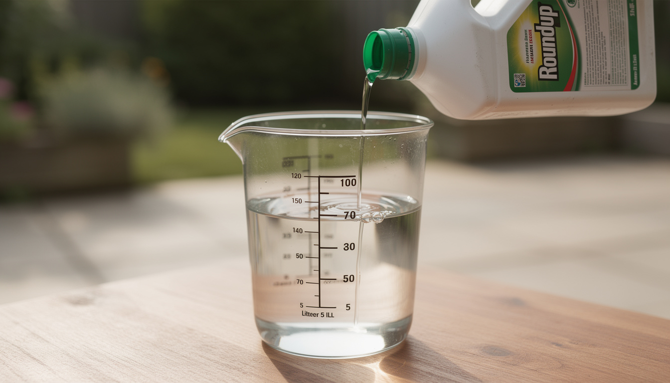 découvrez le dosage précis de roundup à utiliser avec 5 litres d'eau pour un traitement efficace et sécurisé, garantissant de bons résultats tout en protégeant l'environnement.